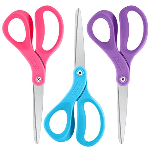 Scissors, Niutop 8" All Purpose Scissors Heavy Duty Ergonomic Comfort Grip Craft Shears