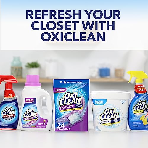 OxiClean Odor Blasters Odor and Stain Remover Power Paks, 24ct