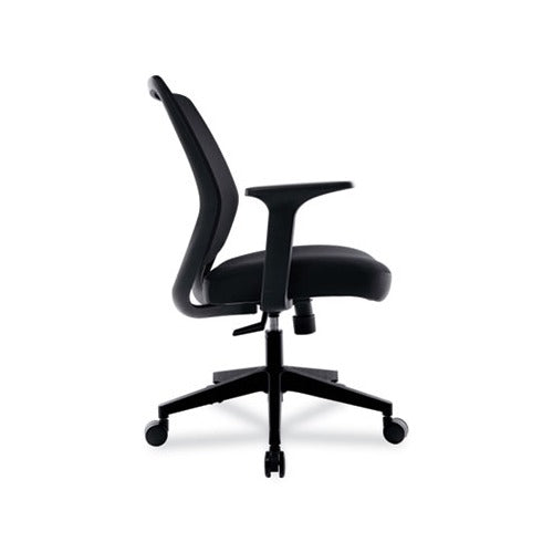 Union & Scale Essentials Mesh Back Fabric Task Chair with Arms