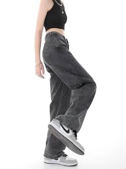 Women's Baggy Low Waist Jeans